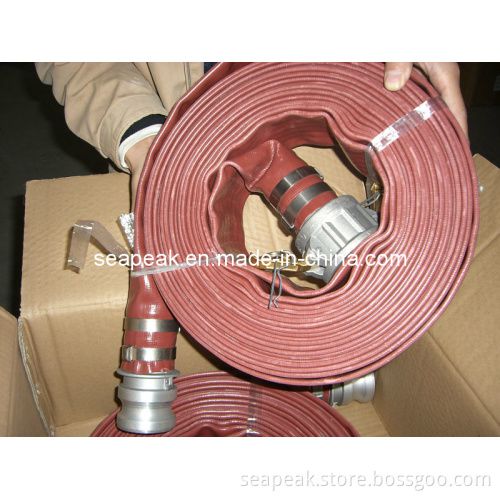 PVC Layflat Water Irrigation Hose with CE Coupling